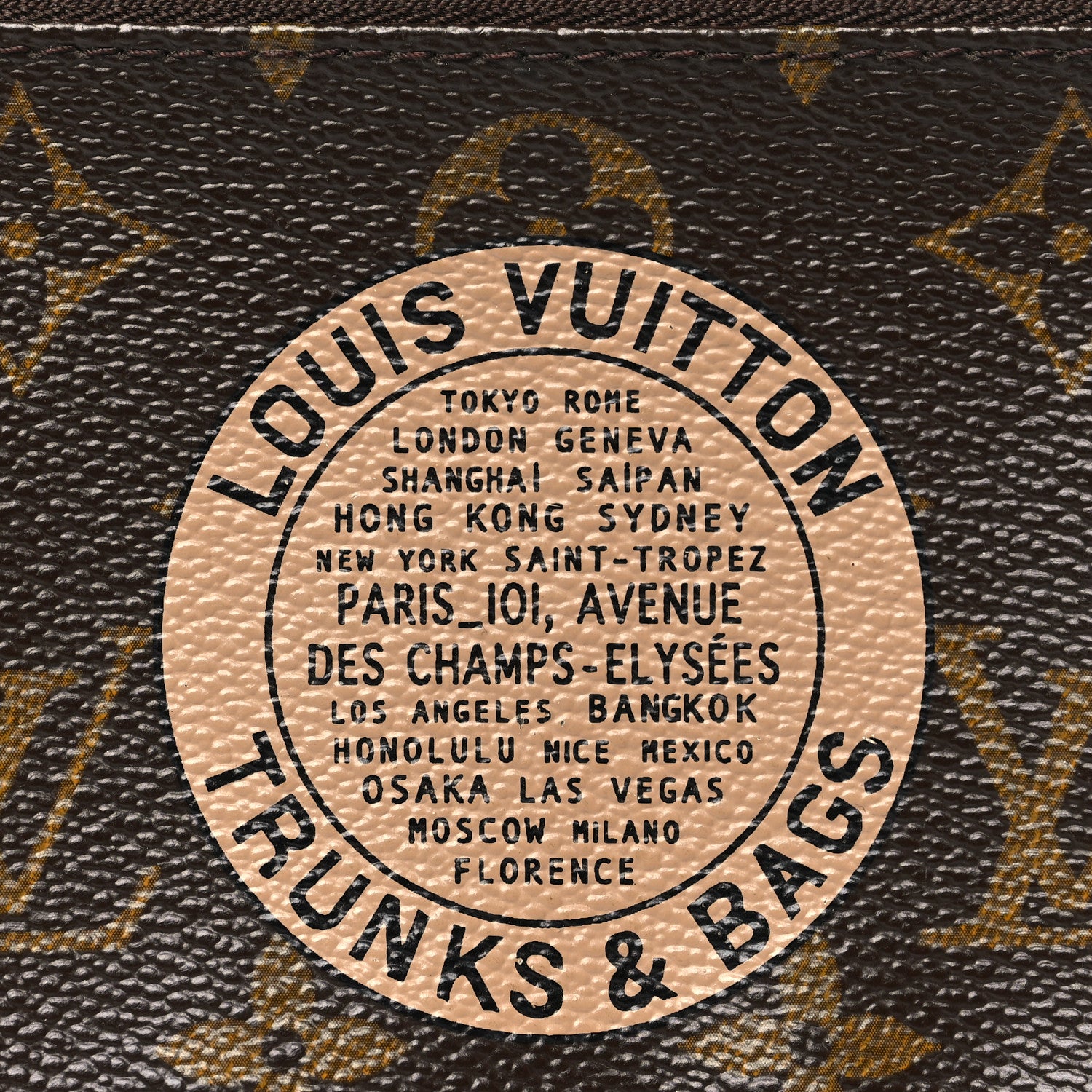 Louis Vuitton Monogram Complice Trunks and Bags Mini Pochette Accessories Beige 8 of 10