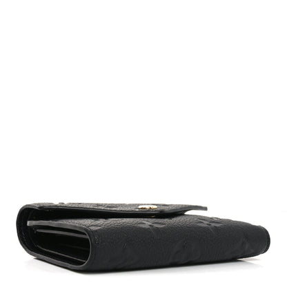 Louis Vuitton Empreinte Victorine Wallet Black 4 of 7