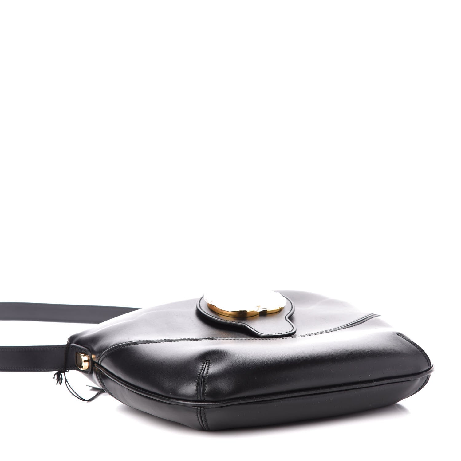 Gucci Calfskin Medium Arli Shoulder Bag Black 4 of 11