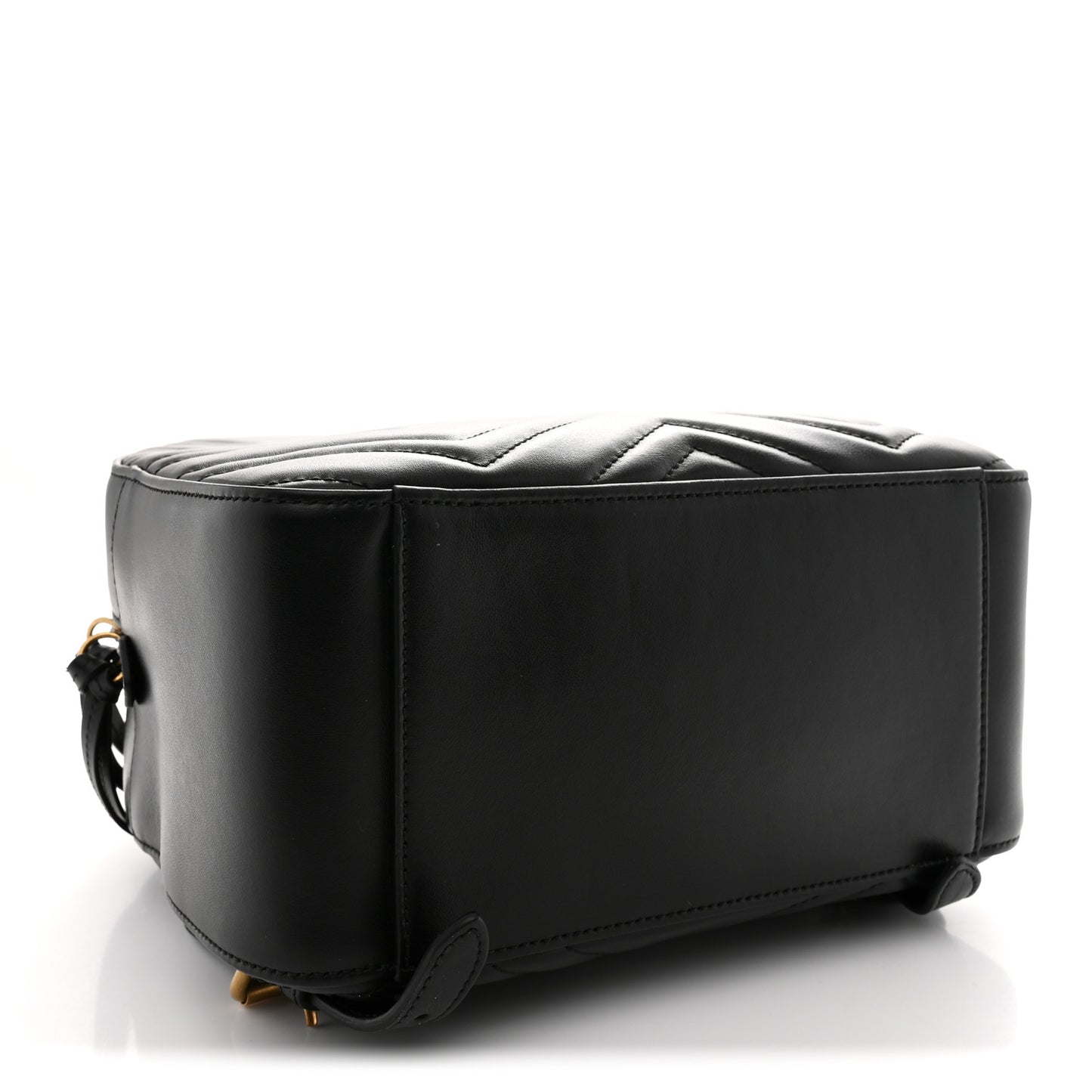 Calfskin Matelasse GG Marmont Dome Backpack Black