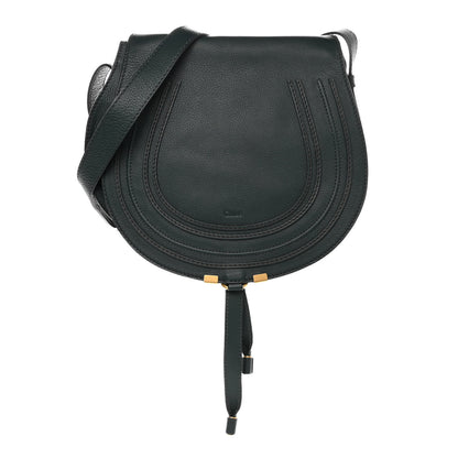 Chloe Calfskin Medium Marcie Round Crossbody Bag Epicea 1 of 9