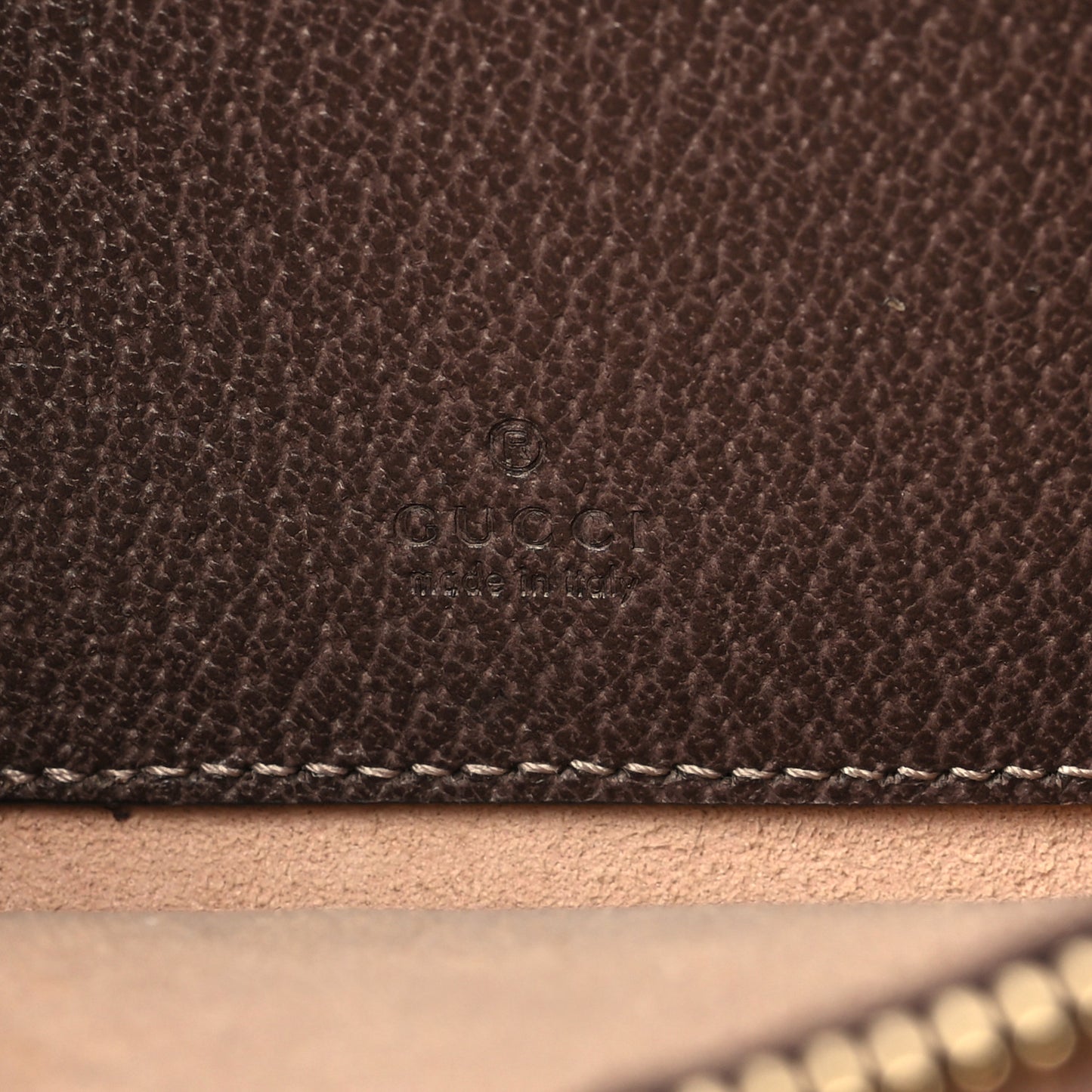 GG Supreme Monogram Web Mini Ophidia GG Bag Brown