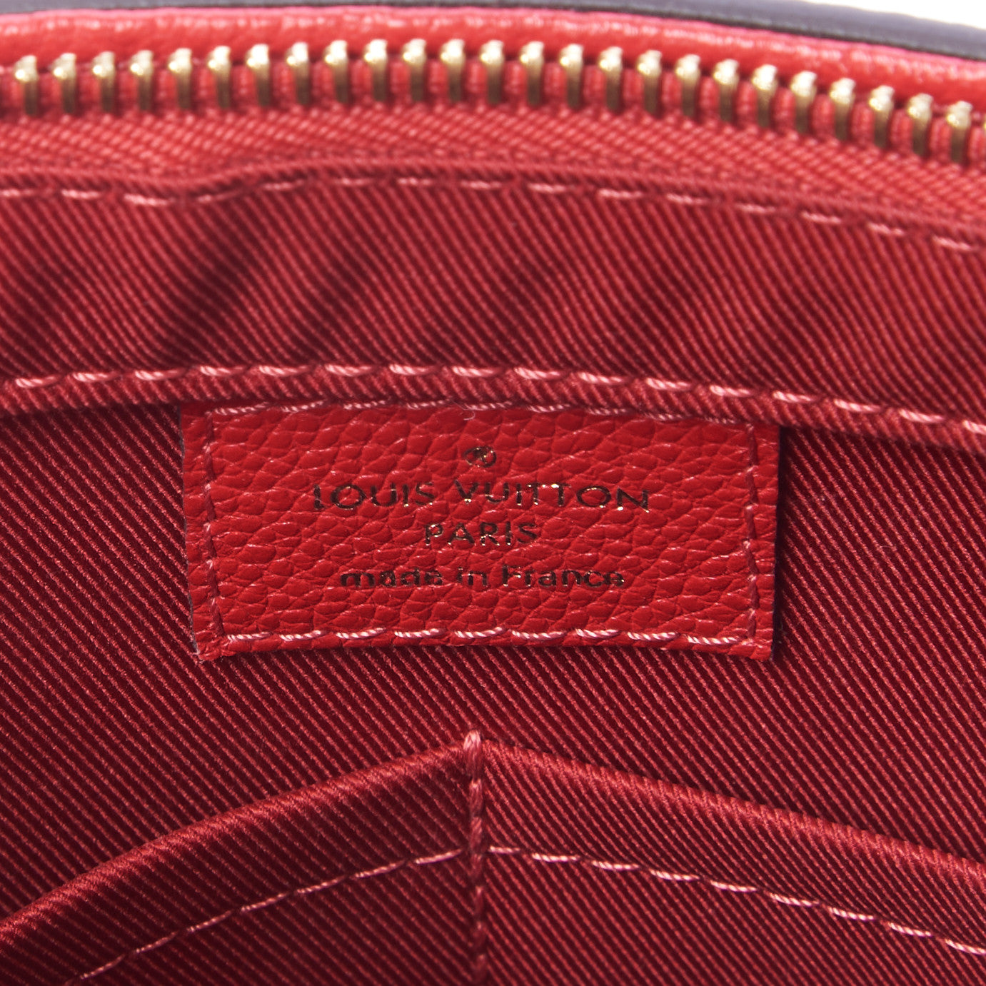 Louis Vuitton Empreinte Sully PM Scarlet 8 of 8