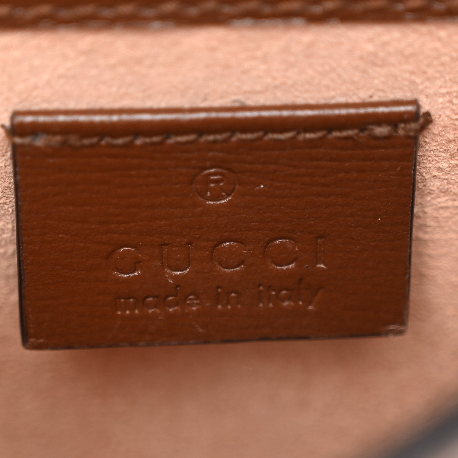 Gucci GG Supreme Monogram Mini Horsebit 1955 Crossbody Bag Beige Brown Sugar 6 of 11