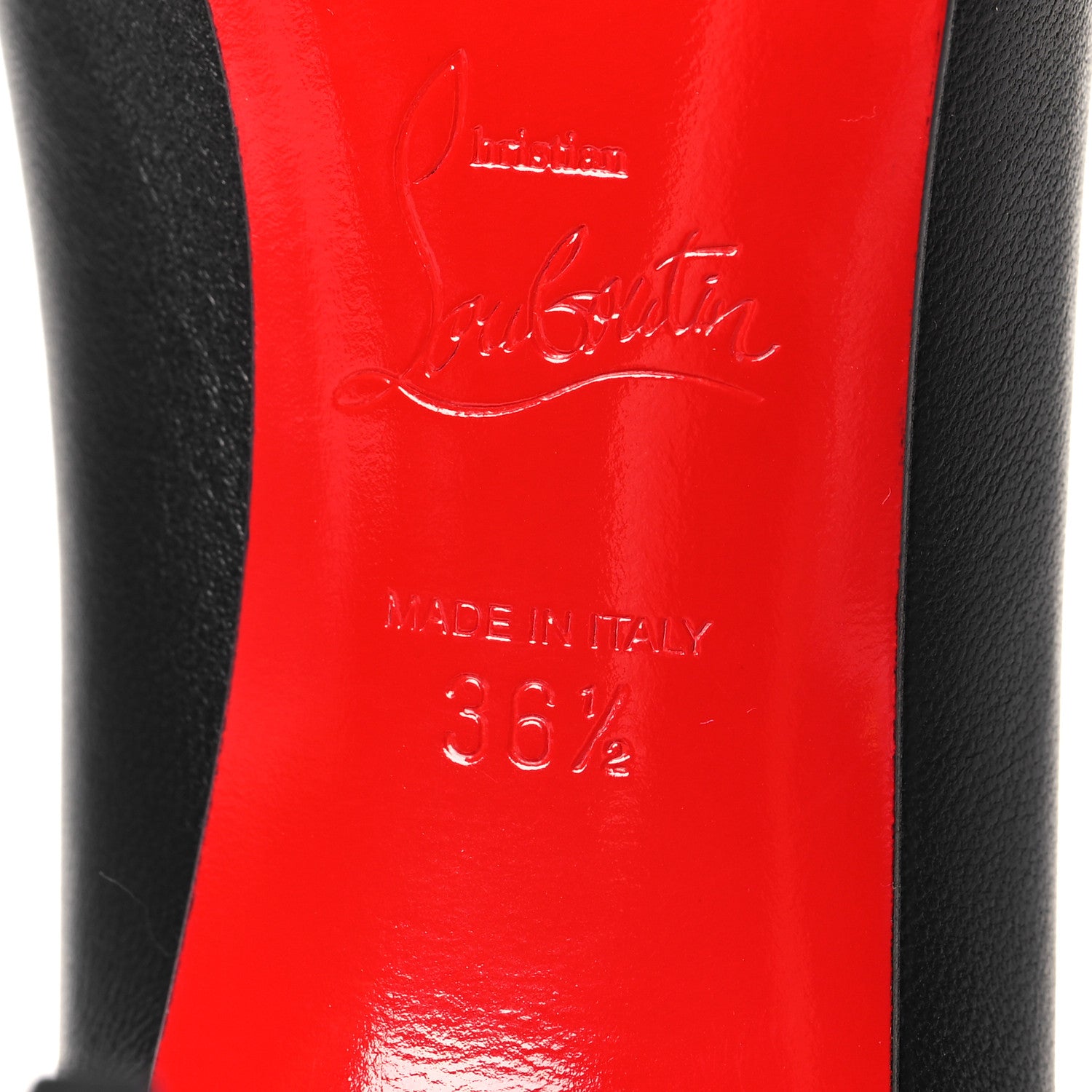 Christian Louboutin Nappa Sporty Kate 85 Pumps 36.5 Black 7 of 9