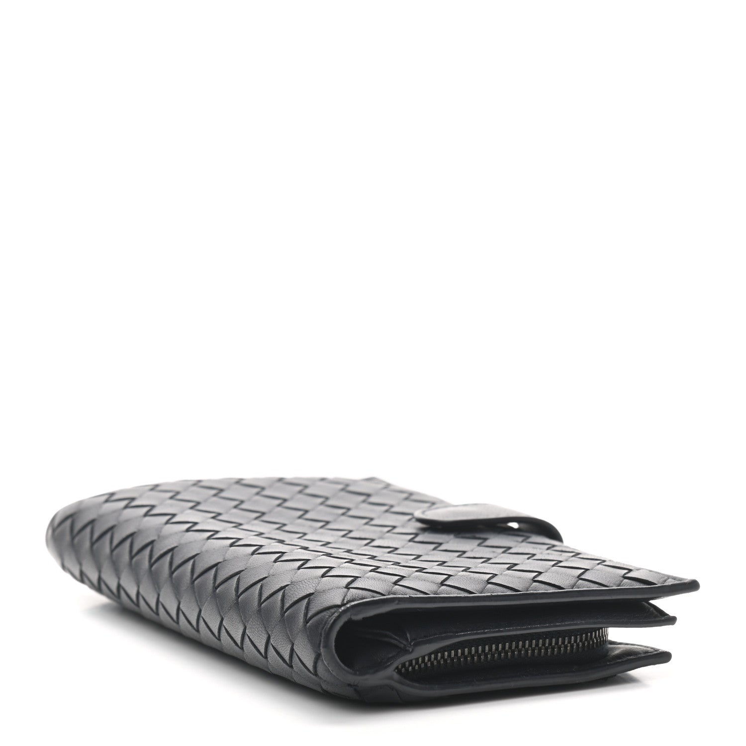 Bottega Veneta Nappa Intrecciato Continental Wallet Black 4 of 6