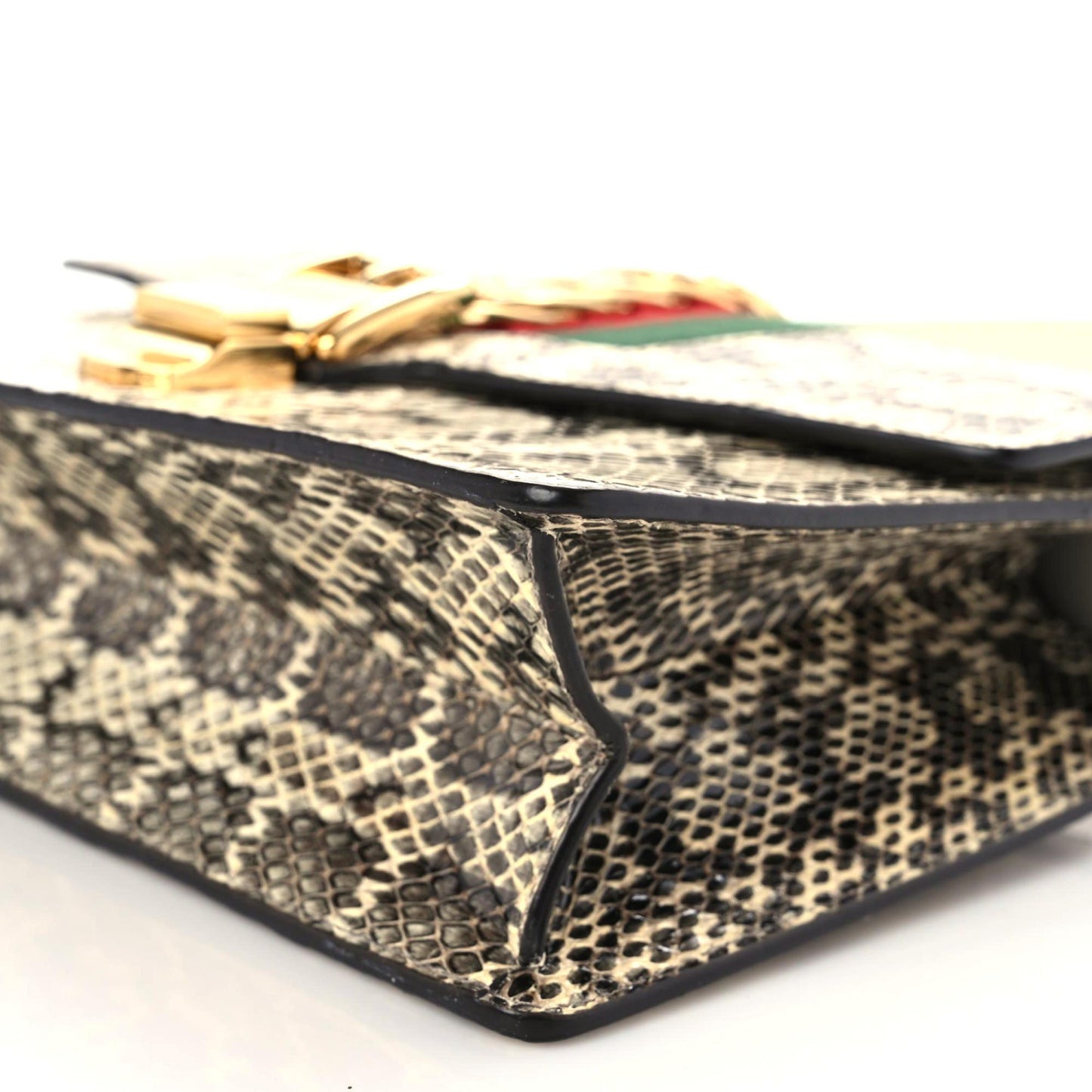 Snakeskin Small Sylvie Shoulder Bag Roccia