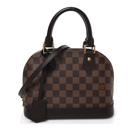 Louis Vuitton Damier Ebene Alma BB 1 of 8