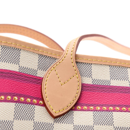 Louis Vuitton Damier Azur Summer Trunks Miami Neo Neverfull MM 9 of 13