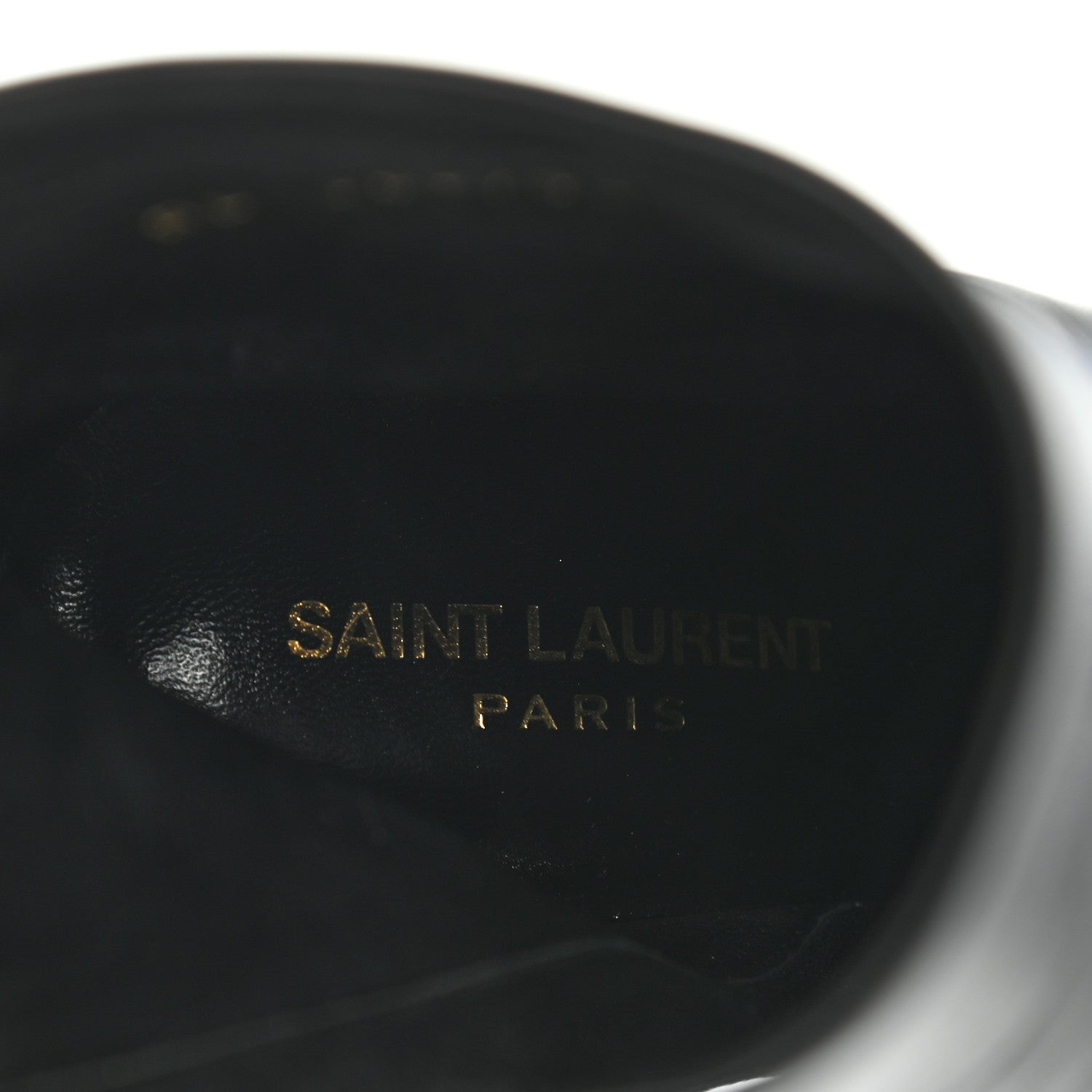 Saint Laurent Calfskin Opyum Ankle Boots 38 Black 6 of 13