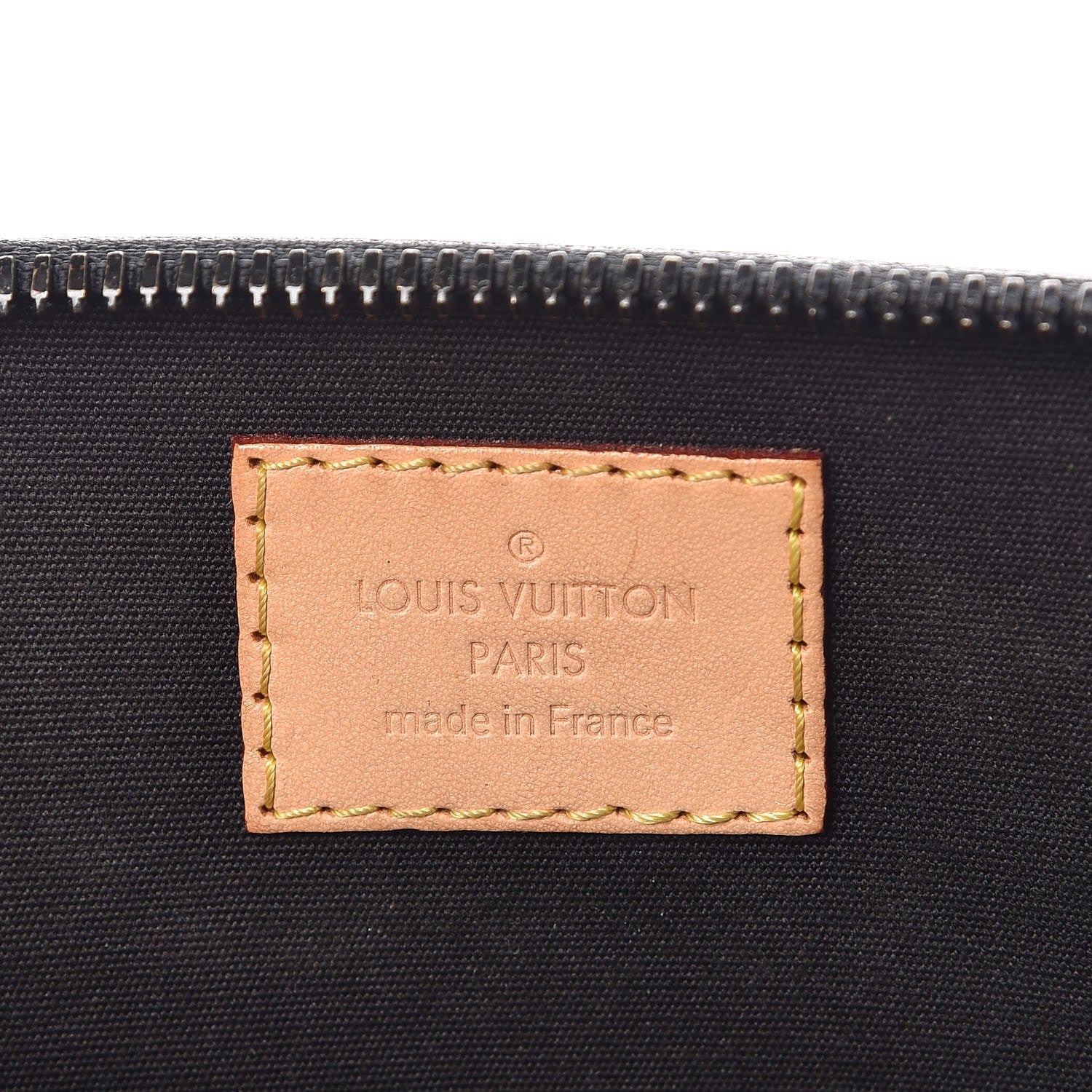 Louis Vuitton Vernis Alma BB Noir Magnetique 6 of 17