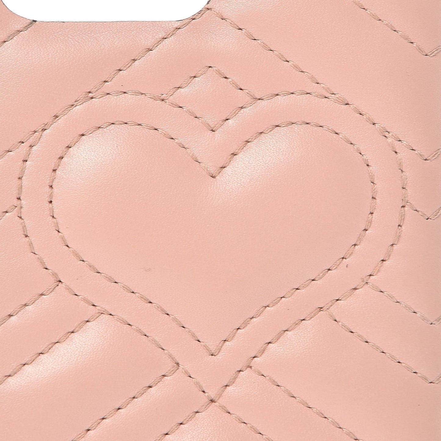 Calfskin Matelasse Marmont iPhone 7 Plus Case Pink