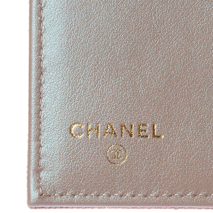 Chanel Iridescent Caviar Quilted Small Flap Wallet Beige 6 of 8