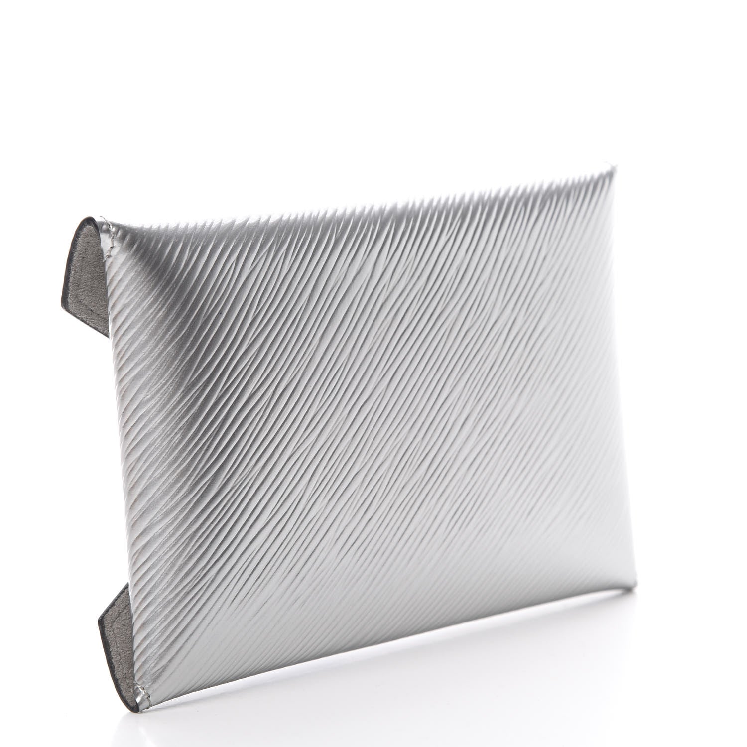 Louis Vuitton Metallic Epi Medium Kirigami Pochette Insert Silver 3 of 9