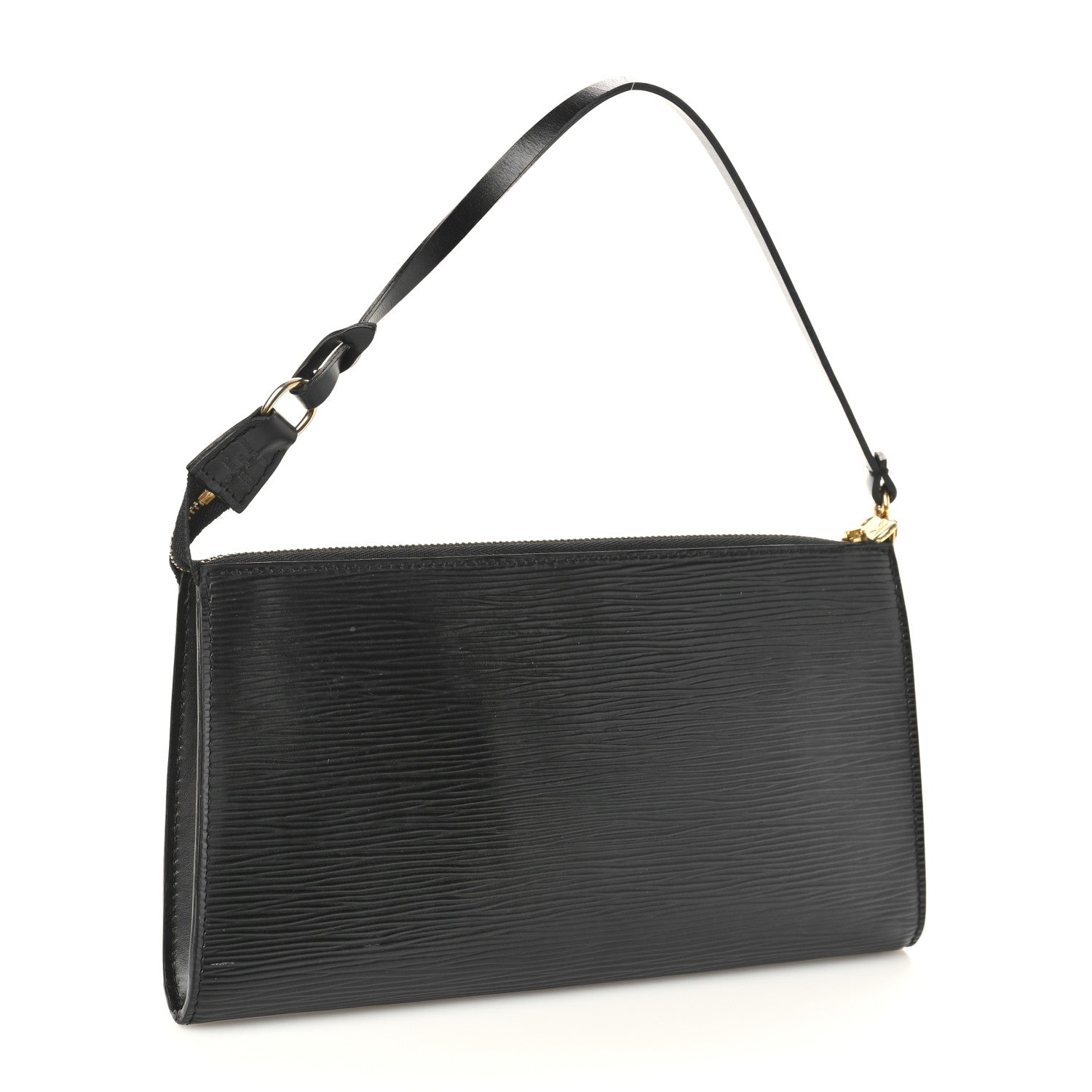 Louis Vuitton Epi Pochette Accessories 24 Black 3 of 12