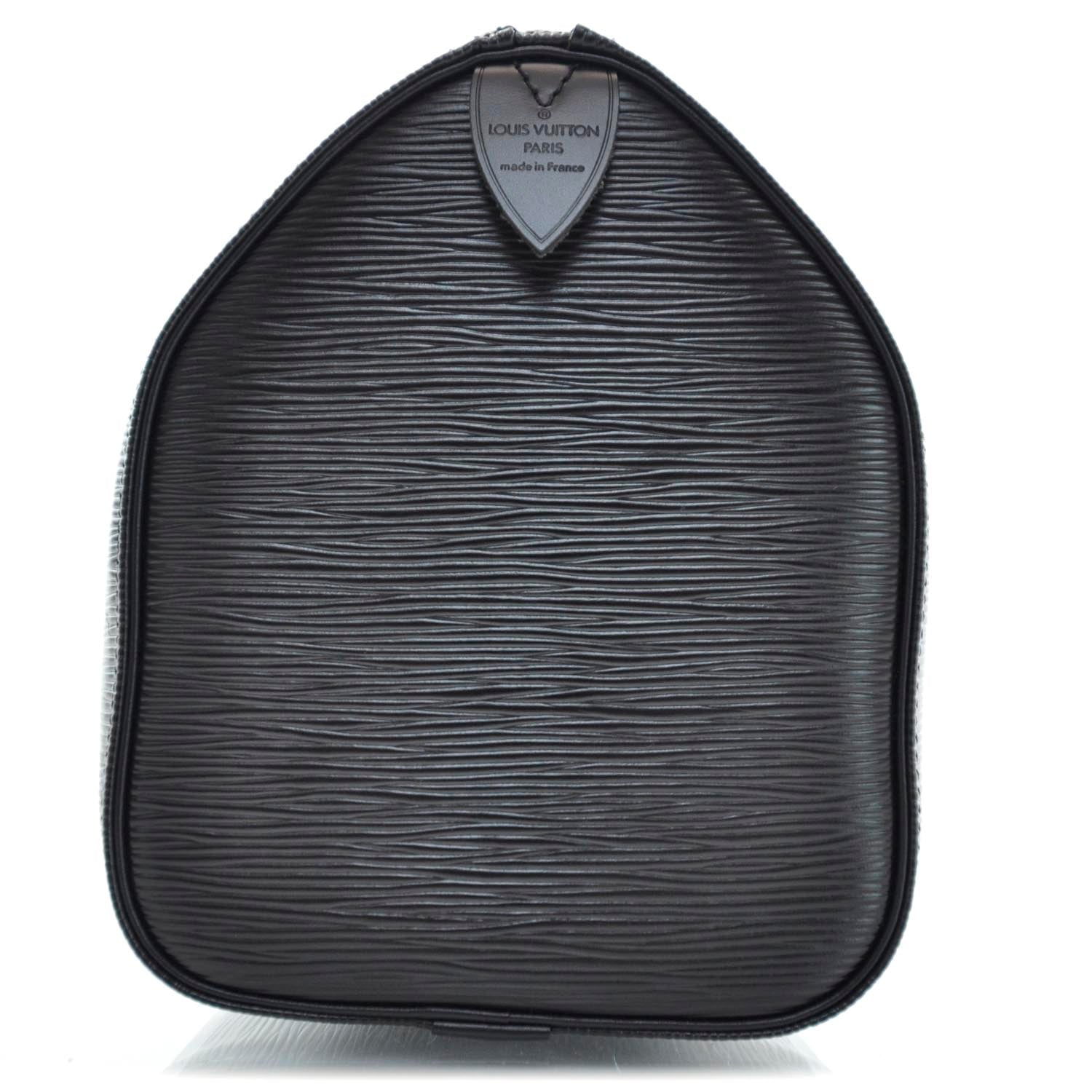Louis Vuitton Epi Speedy 25 Black 5 of 11