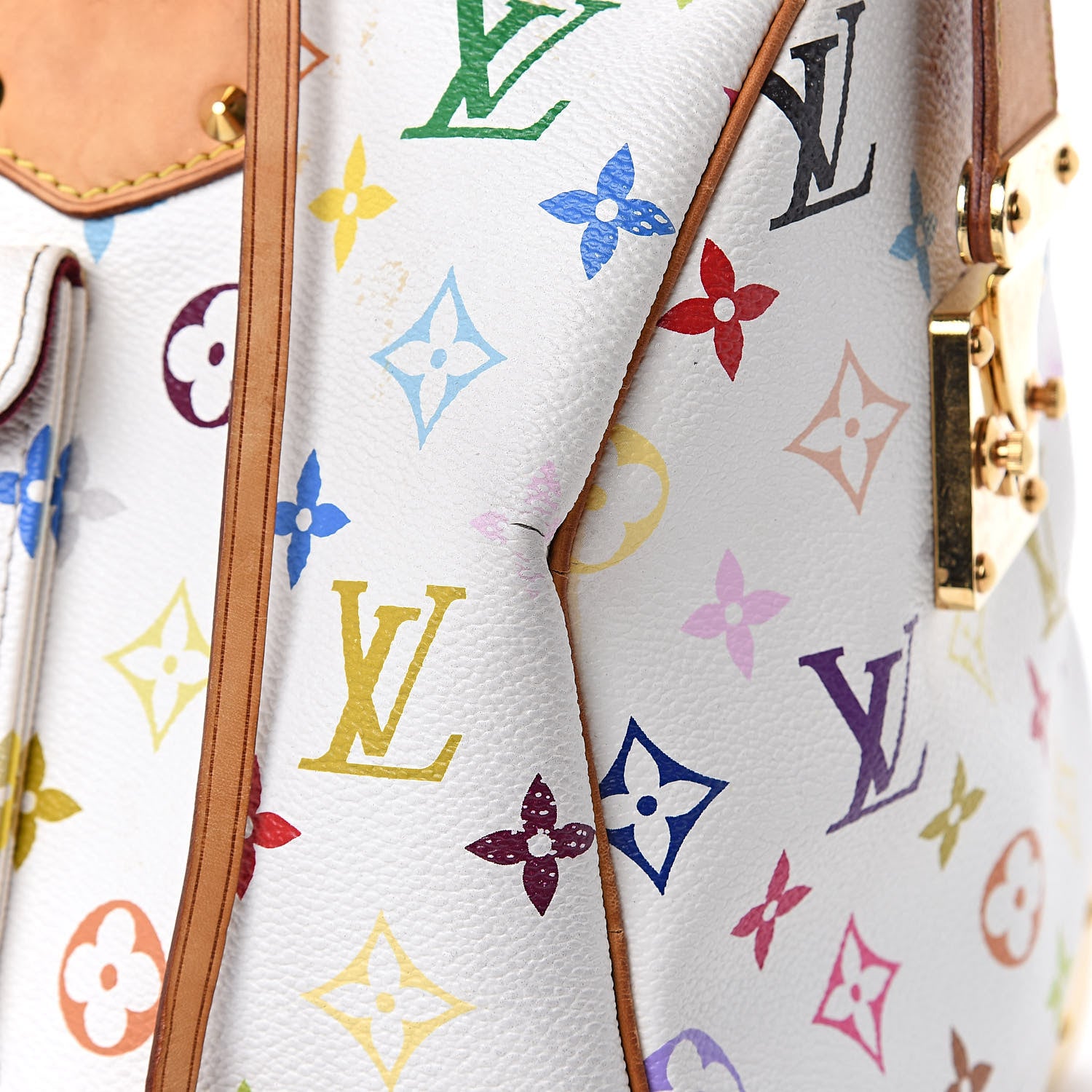 Louis Vuitton Monogram Multicolor Speedy 30 White 12 of 20