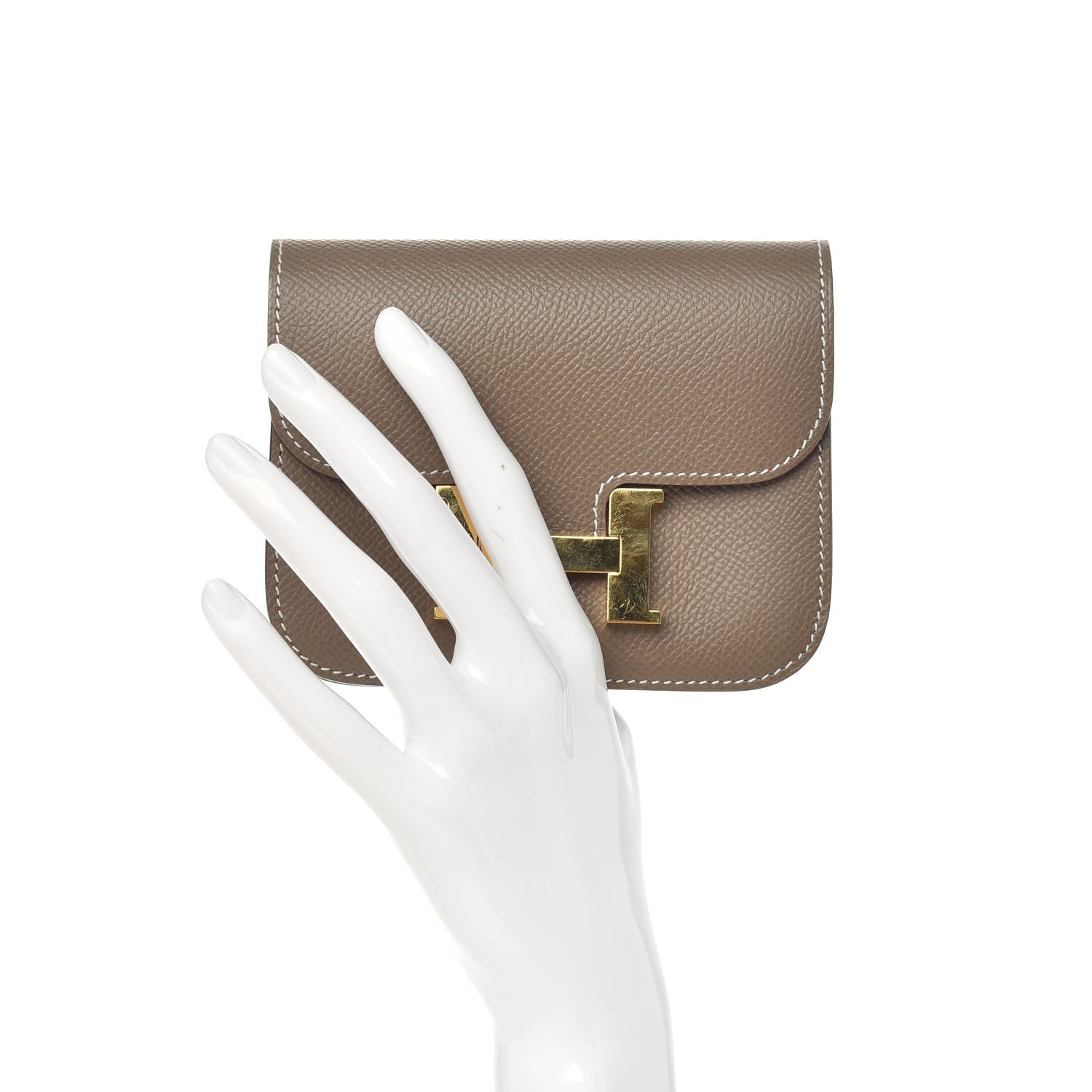 Hermes Epsom Constance Slim Wallet Etoupe 2 of 7