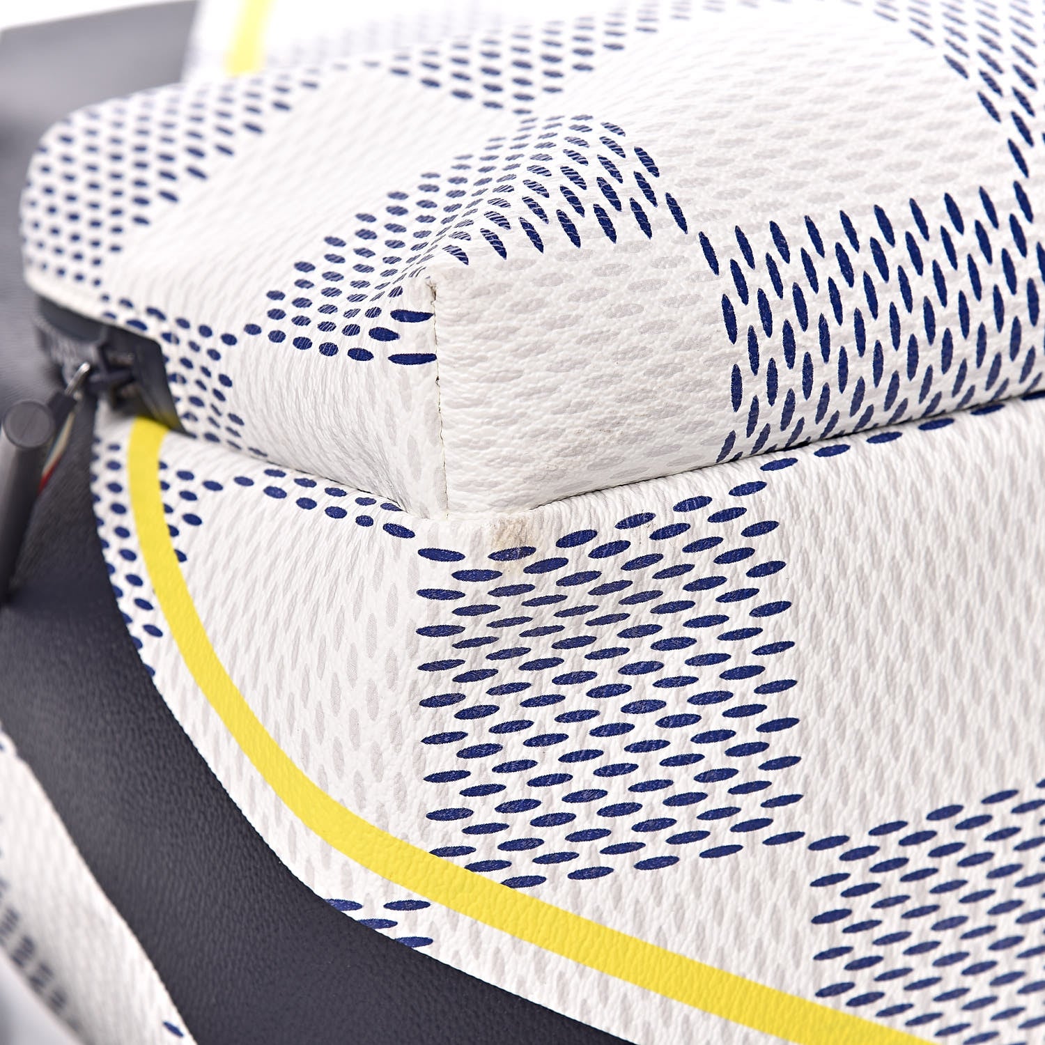 Louis Vuitton Damier Azur Latitude America's Cup Apollo Backpack Yellow 8 of 11