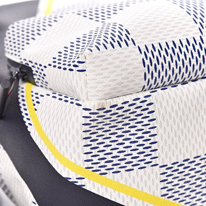 Louis Vuitton Damier Azur Latitude America's Cup Apollo Backpack Yellow 8 of 11