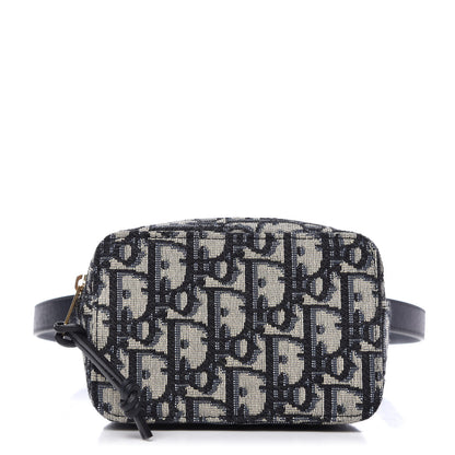 Christian Dior Oblique Belt Pouch Blue 1 of 10