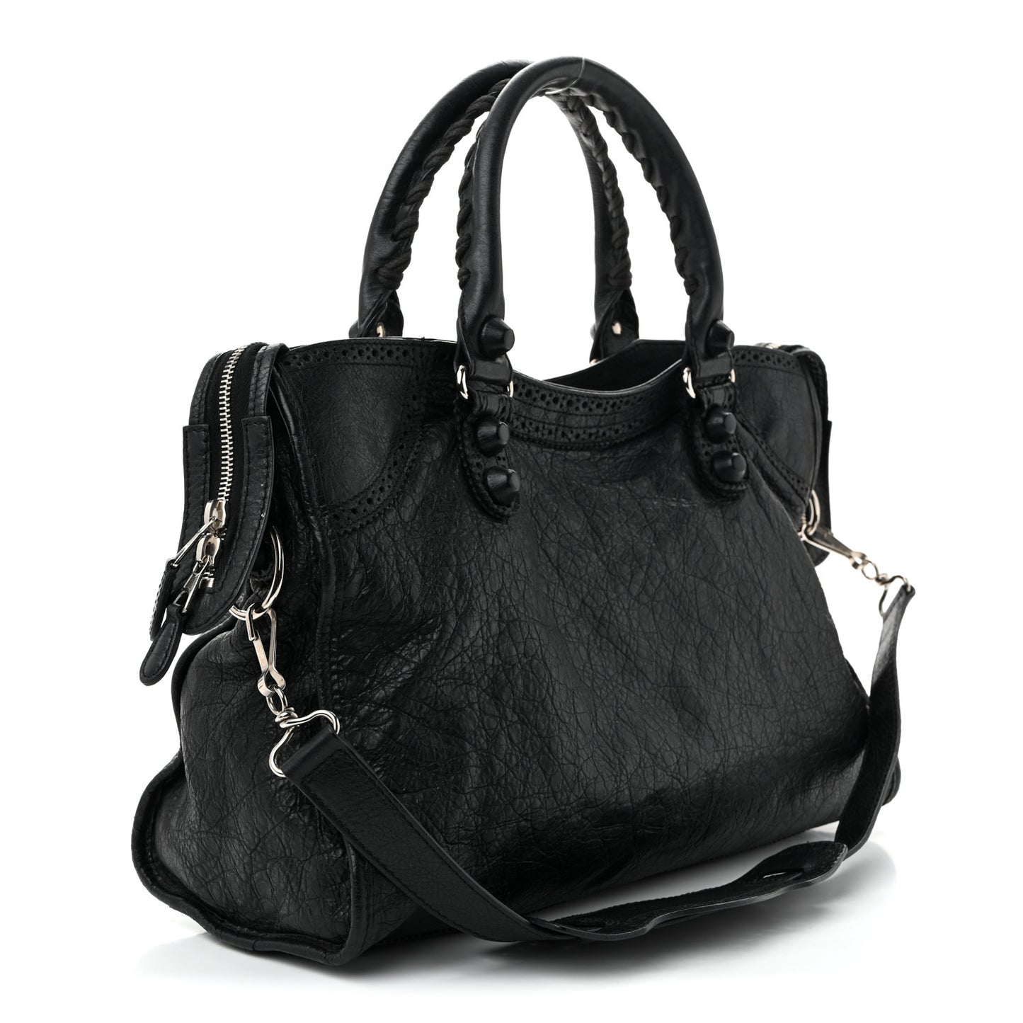 Agneau Giant Brogues Hardware City Black