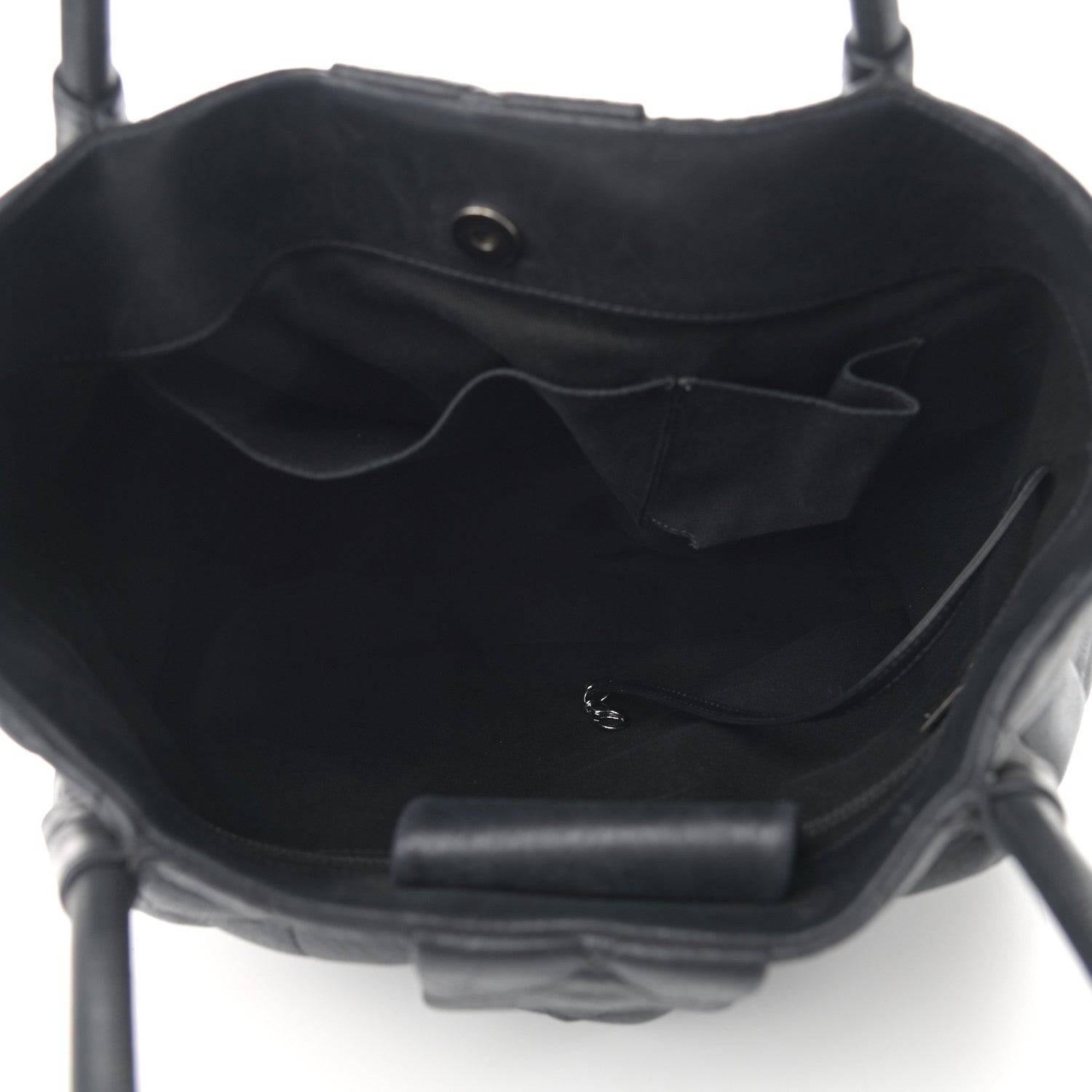 Chanel Calfskin Sloane Square Tote Black 5 of 14