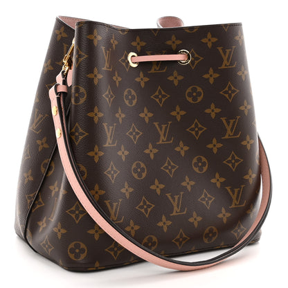 Louis Vuitton Monogram Neonoe MM Rose Poudre 3 of 8