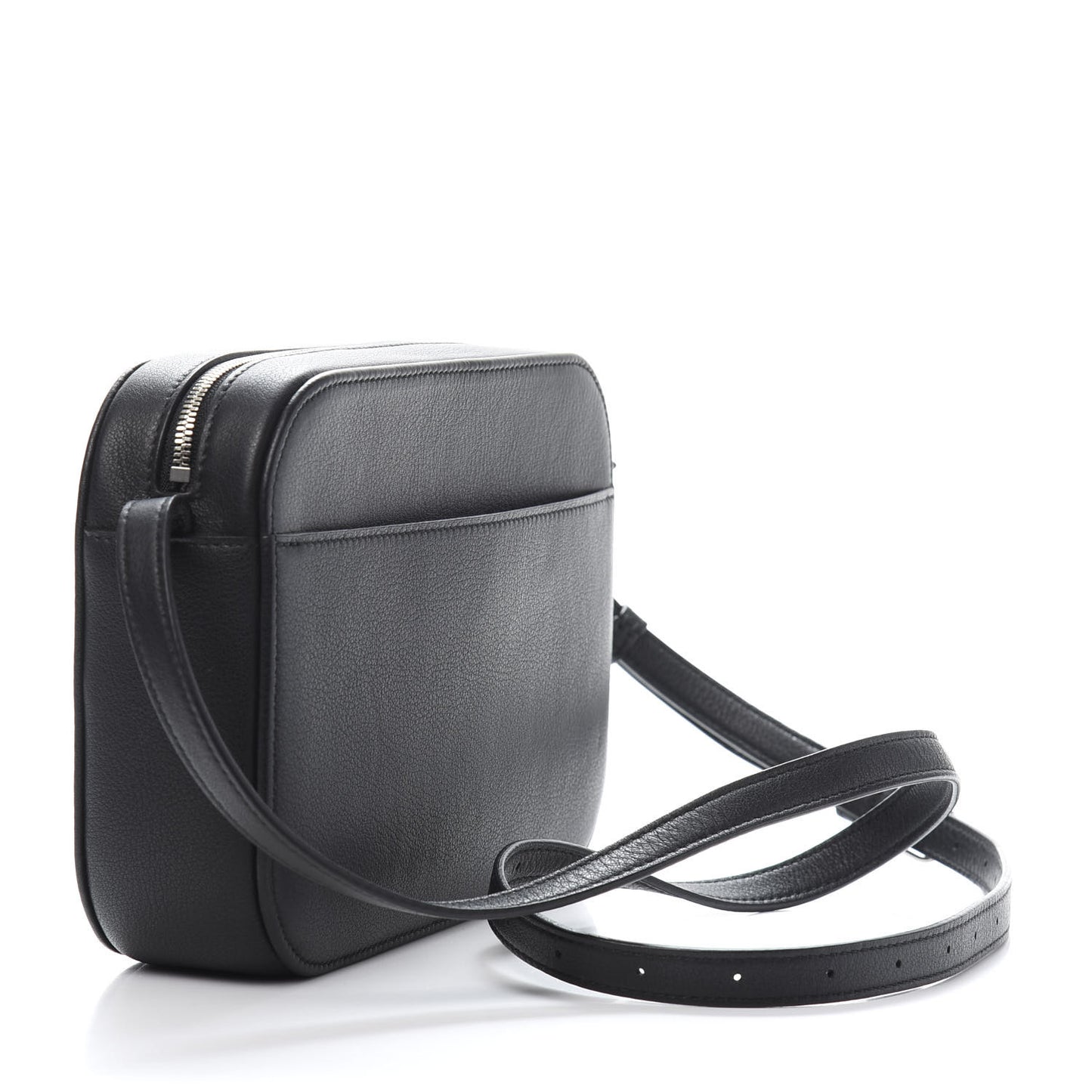 Calfskin Logo S Everyday Camera Bag Black