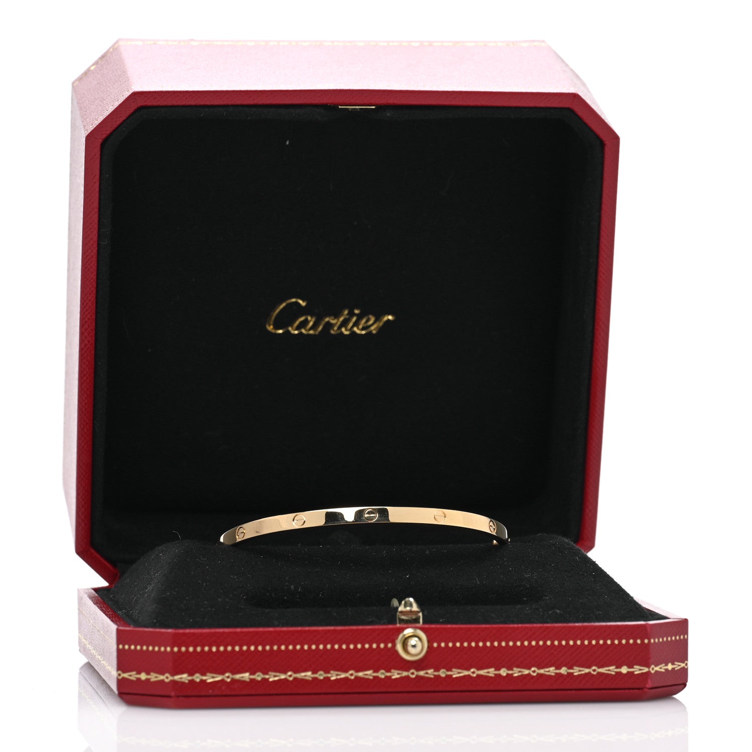 Cartier 18K Yellow Gold Small LOVE Bracelet 18 7 of 7