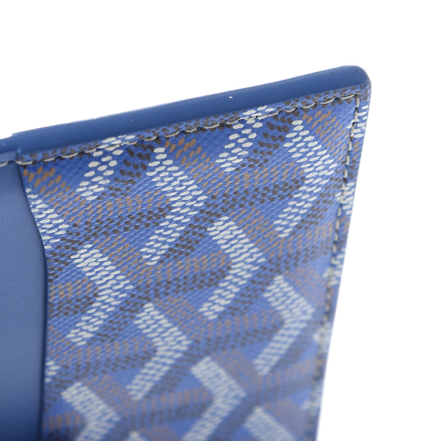 Goyard Goyardine Saint Sulpice Card Holder Sky Blue 8 of 8