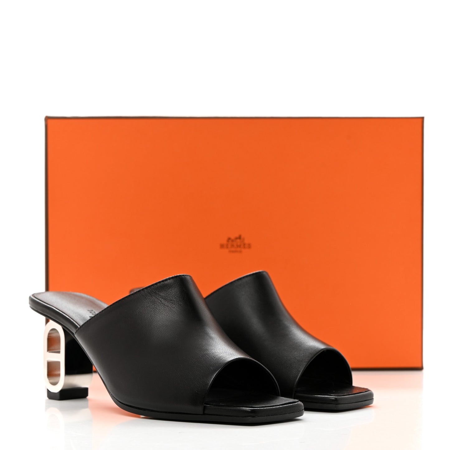 Nappa Iconique 60 Sandals 35 Black