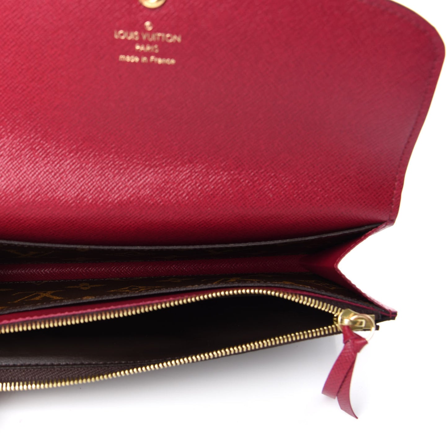 Monogram Emilie Wallet Fuchsia