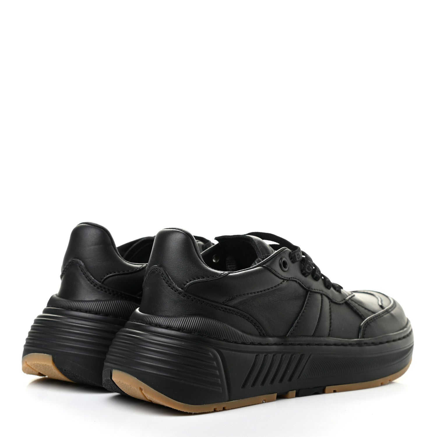 Bottega Veneta Calfskin Womens The Speedster Sneakers 36.5 Black 2 of 7