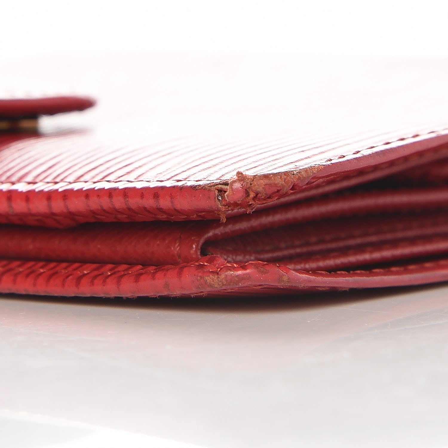 Louis Vuitton Epi Porte Billets Compact Wallet Red 15 of 16