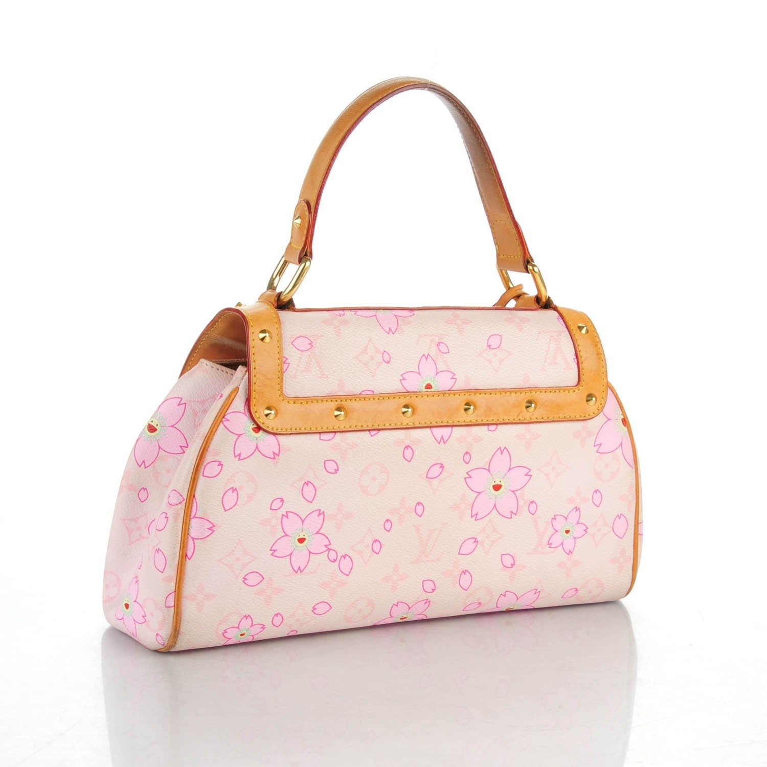 Louis Vuitton Monogram Cherry Blossom Sac Retro Pink 3 of 9