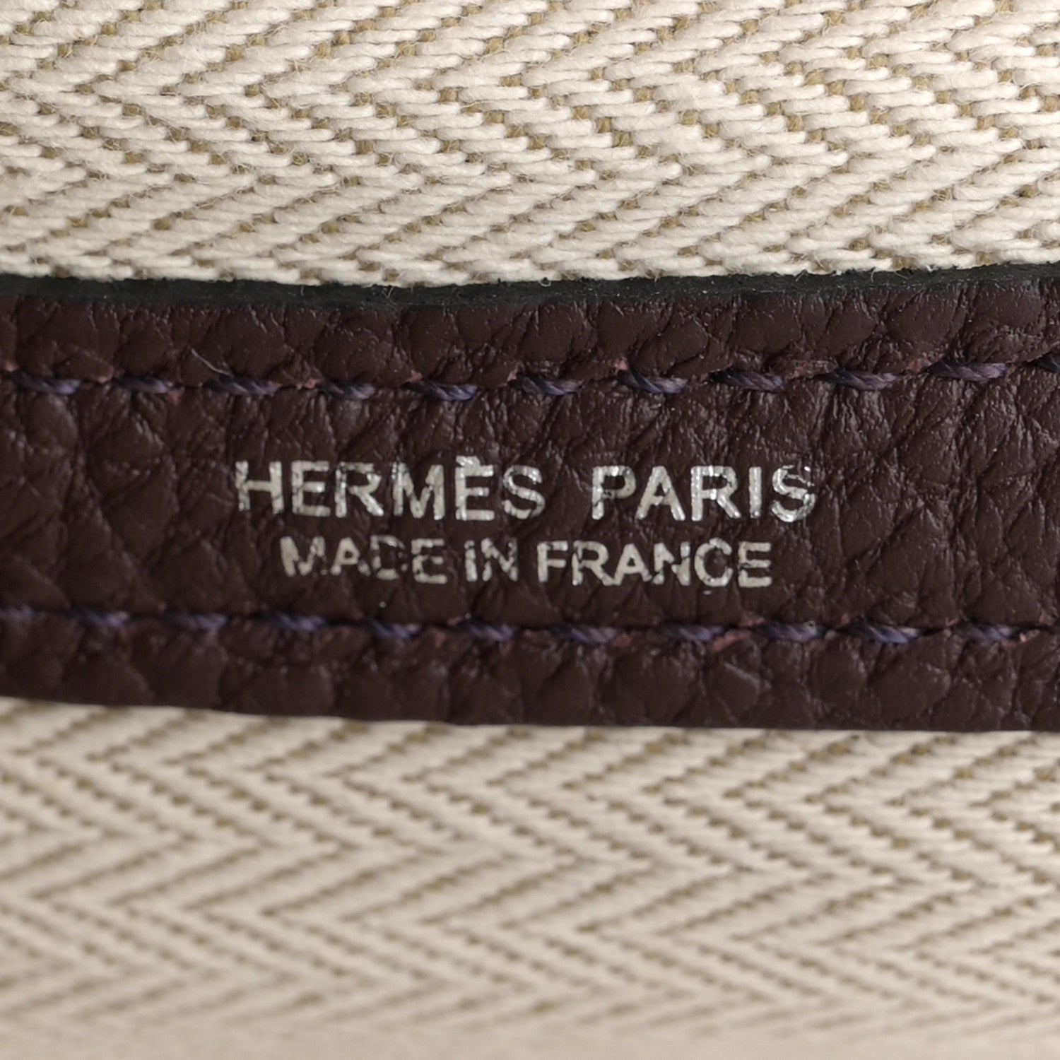 Hermes Negonda Garden Party Tote 36 MM Rouge H 6 of 11