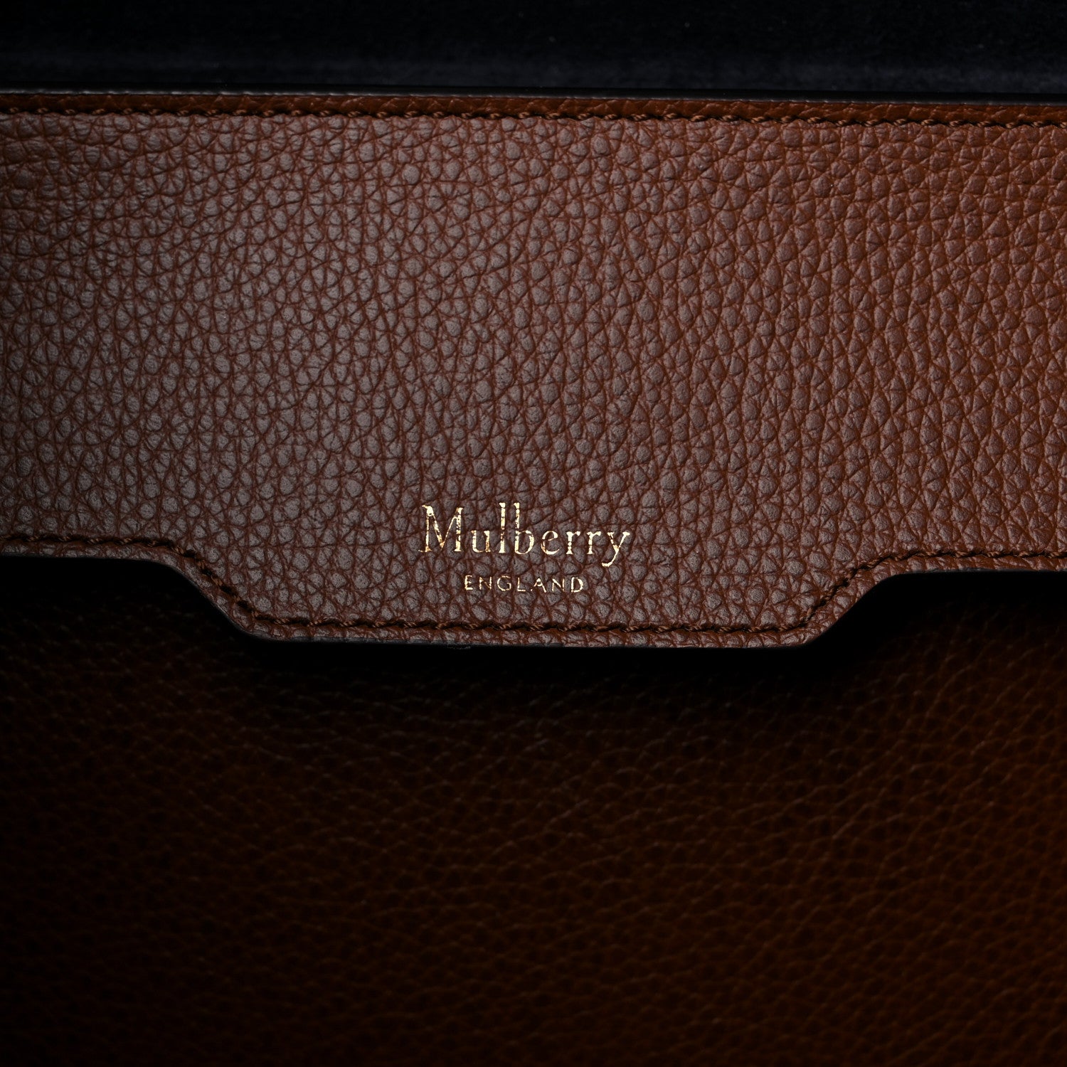 Mulberry Small Classic Grain Bayswater Tote Oak 6 of 11