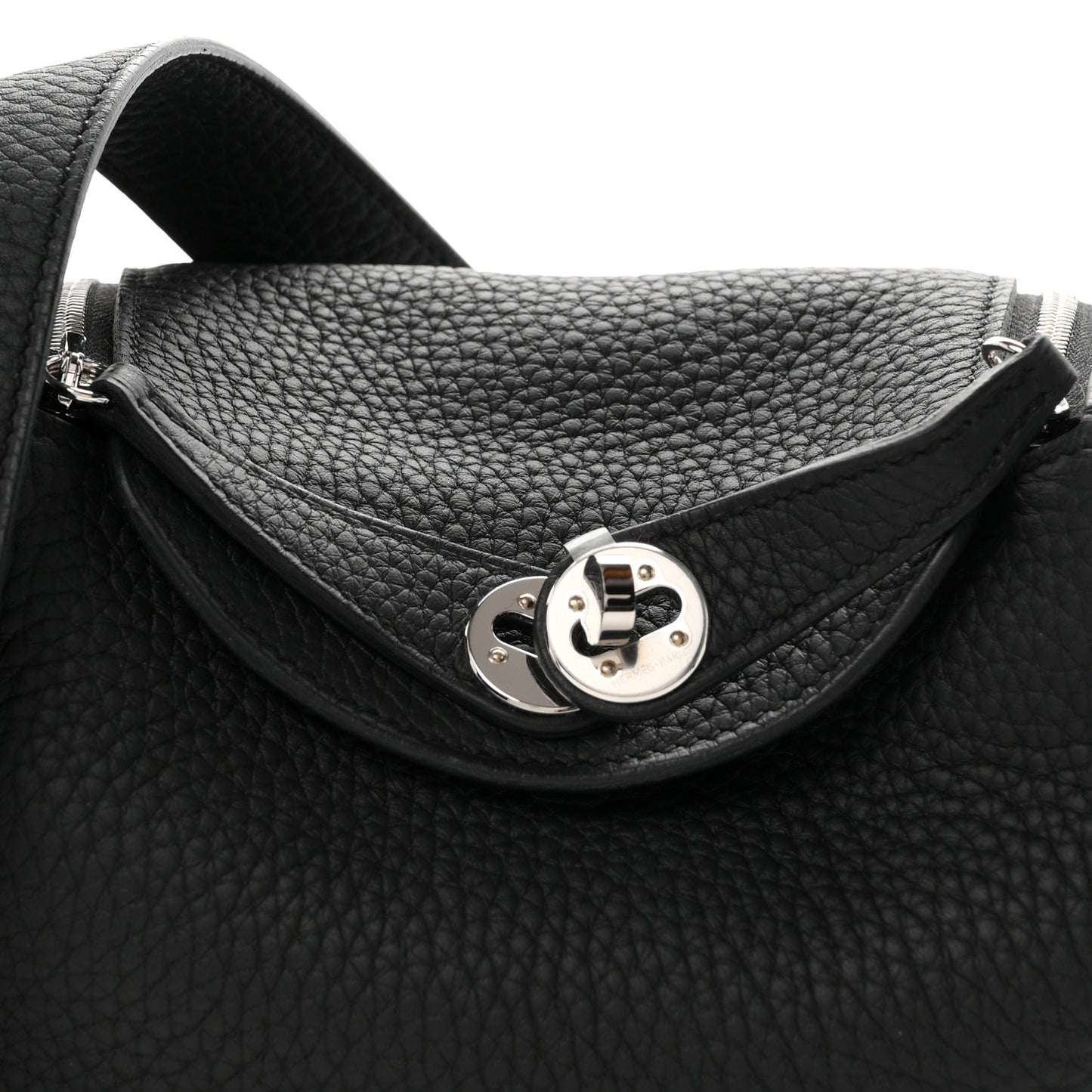 Taurillon Clemence Mini Lindy 20 Black