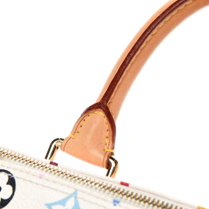 Louis Vuitton Monogram Multicolor Speedy 30 White 12 of 14