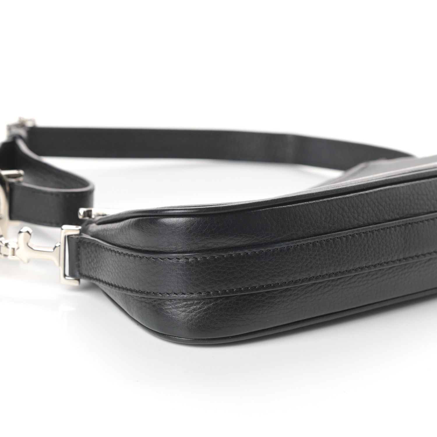 Christian Dior Calfskin Shoulder Bag Black 8 of 9