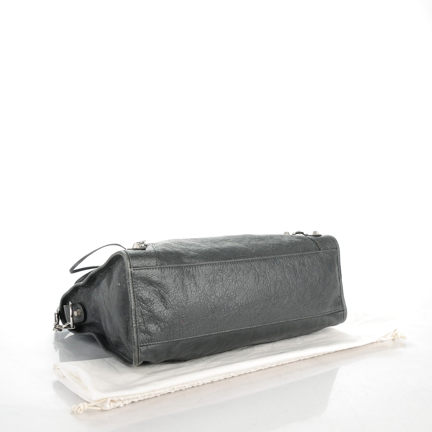 Agneau Giant 12 Silver Hardware City Gris Tarmac