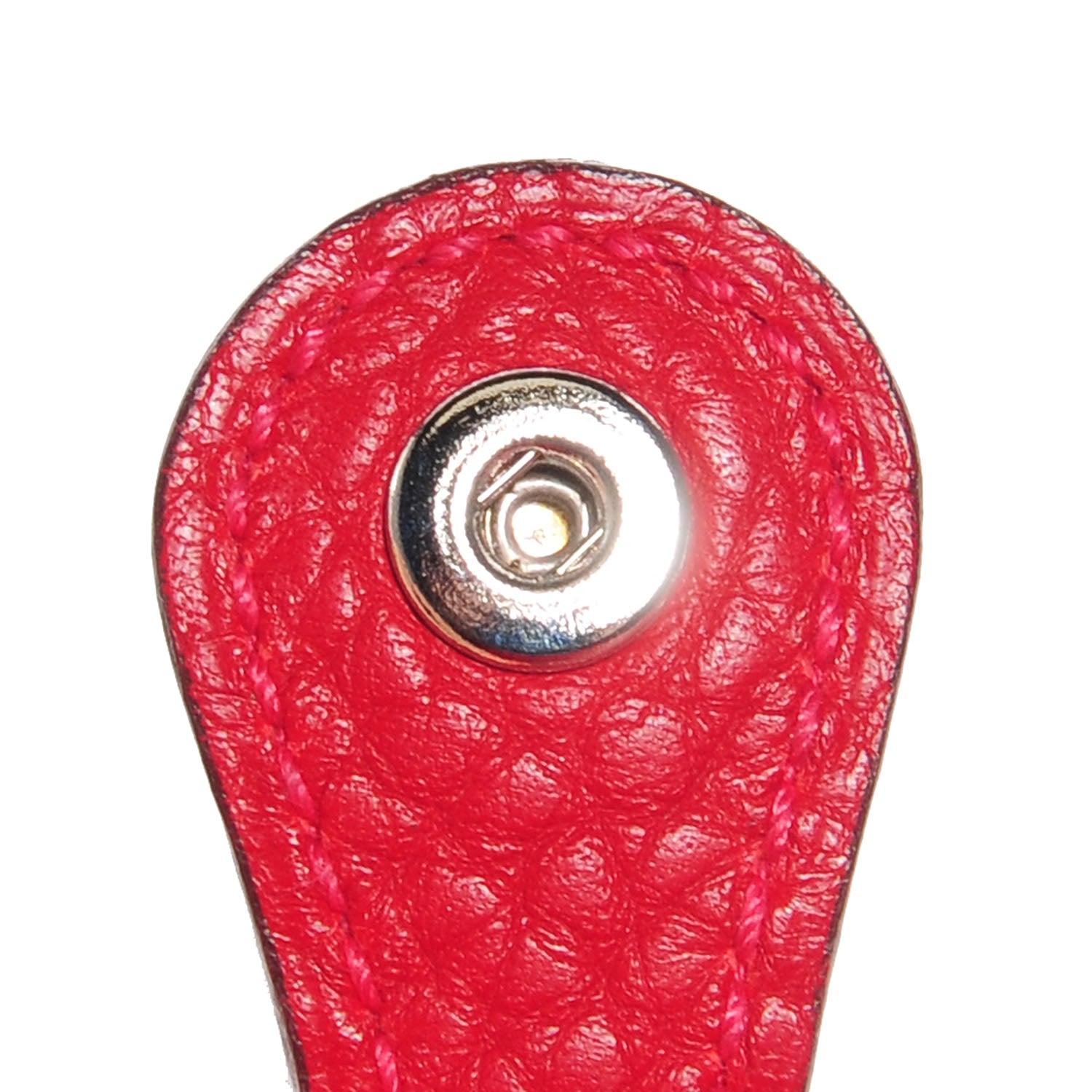Hermes Taurillon Clemence Amazone Evelyne TPM Rouge Casaque Crevette 15 of 15