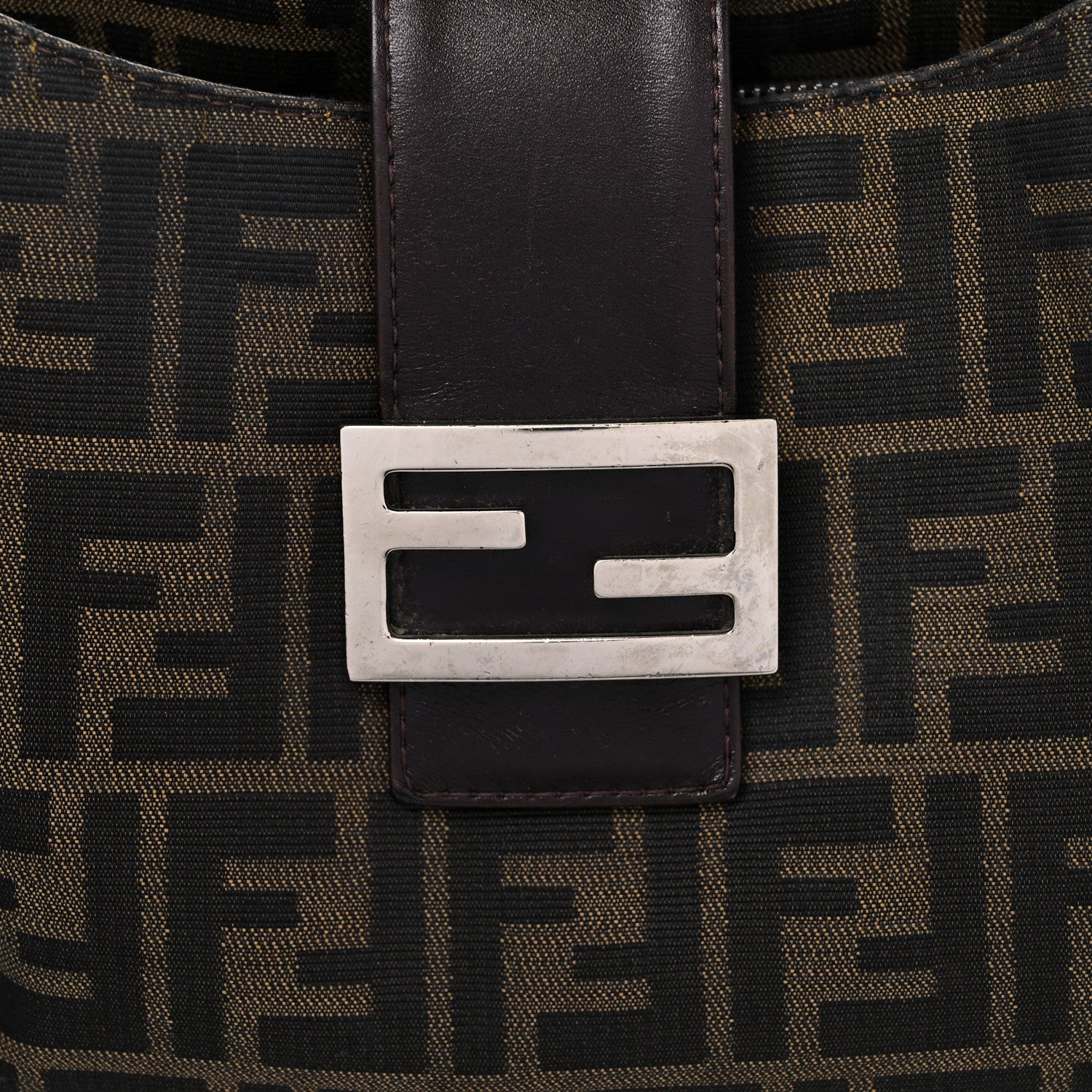 Fendi Zucca Hobo Tobacco 21 of 33