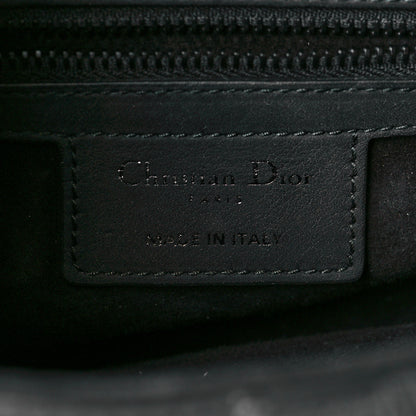 Christian Dior Ultra Matte Calfskin Saddle Bag Black 6 of 12