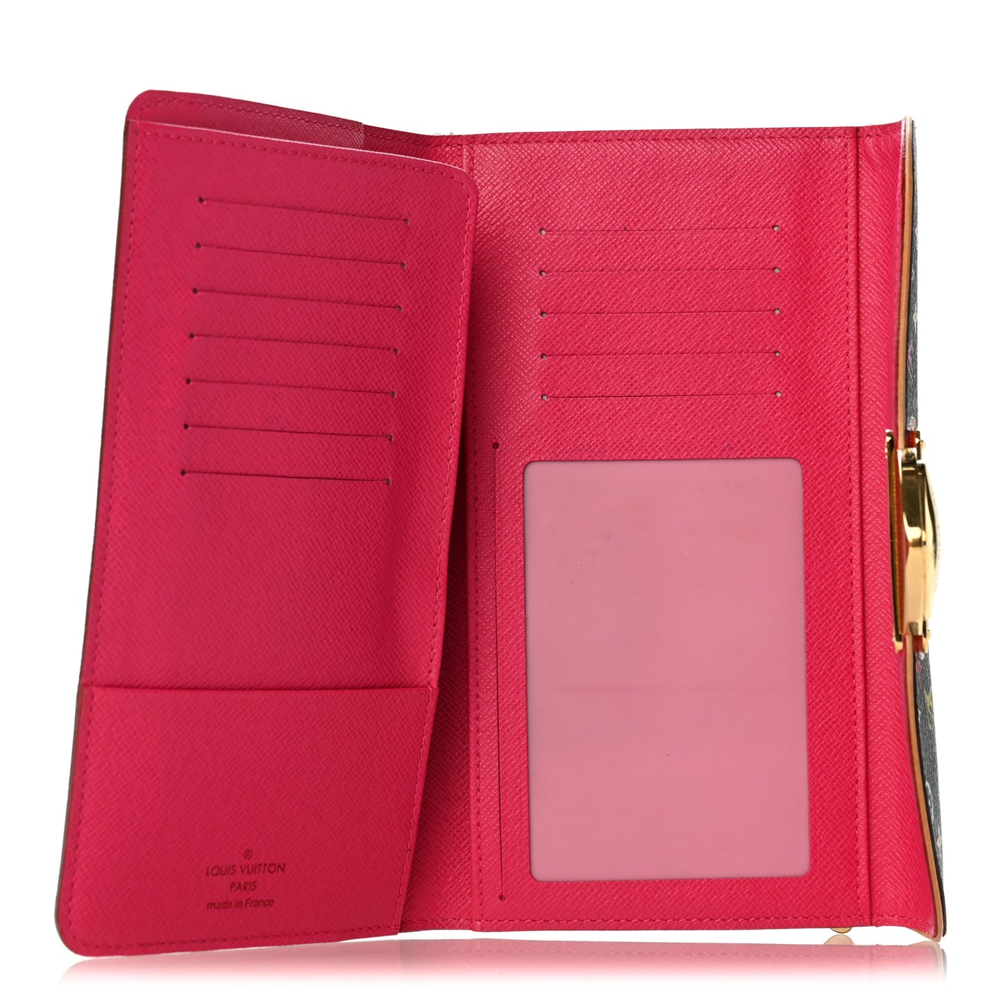 Monogram Multicolor Eugenie Wallet Black Grenade