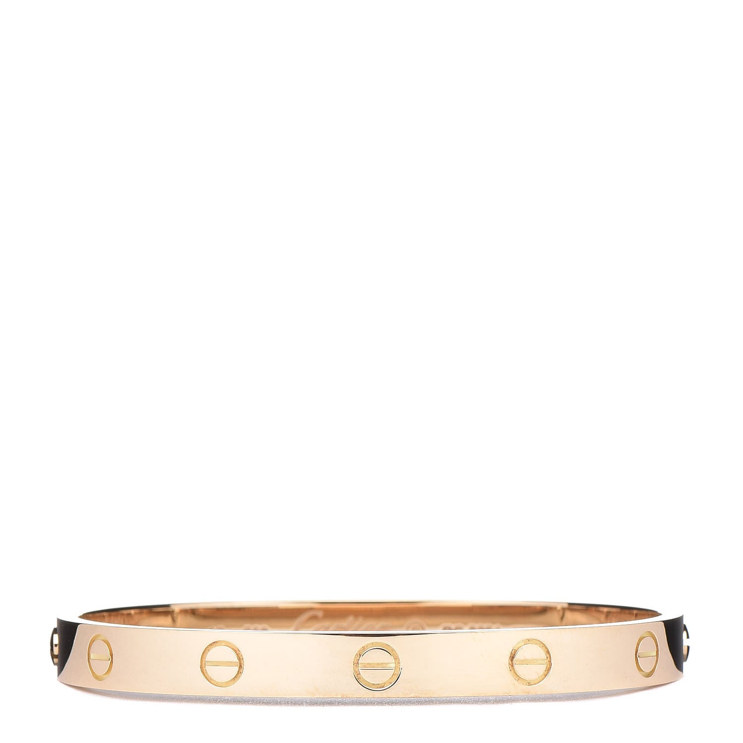 Cartier 18K Yellow Gold LOVE Bracelet 17 1 of 6