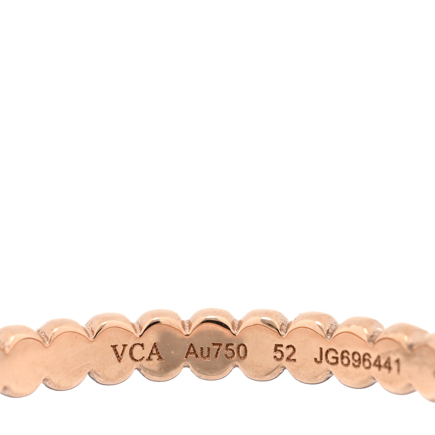 18K Rose Gold Small Perlee Ring 52 6