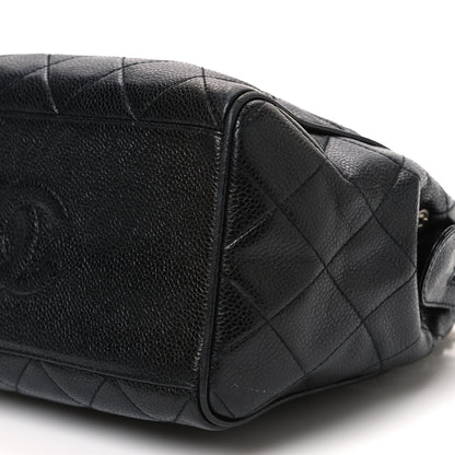 Chanel Caviar Quilted Shoulder Bag Black 11 of 12