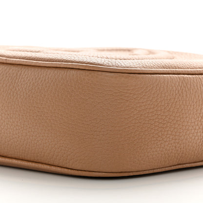 Gucci Pebbled Calfskin Small Soho Disco Bag Camelia 10 of 13